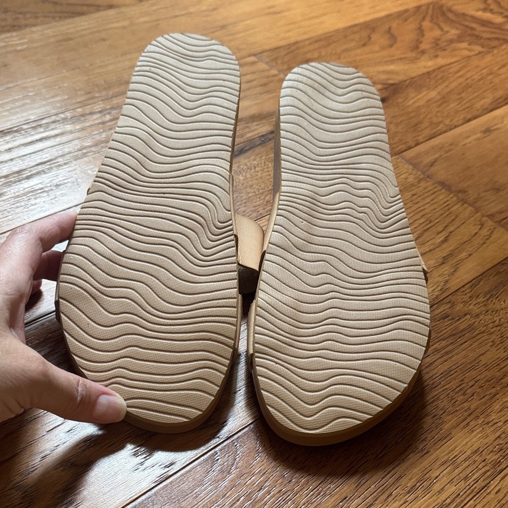 Reef Women's Beige Oasis Double-Strap Slide Sandals size 9 New! - Picture 3 of 5